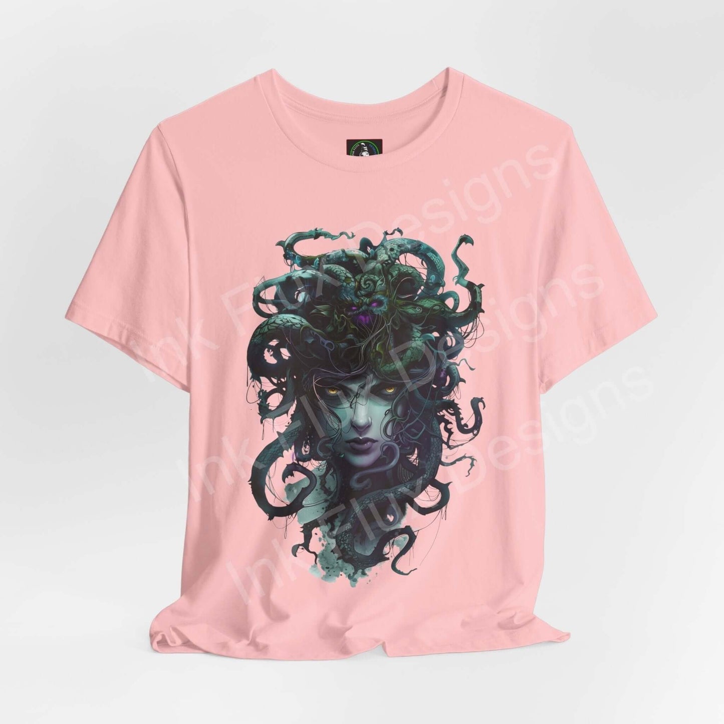 Abstract Medusa T-Shirt Graphic Tee