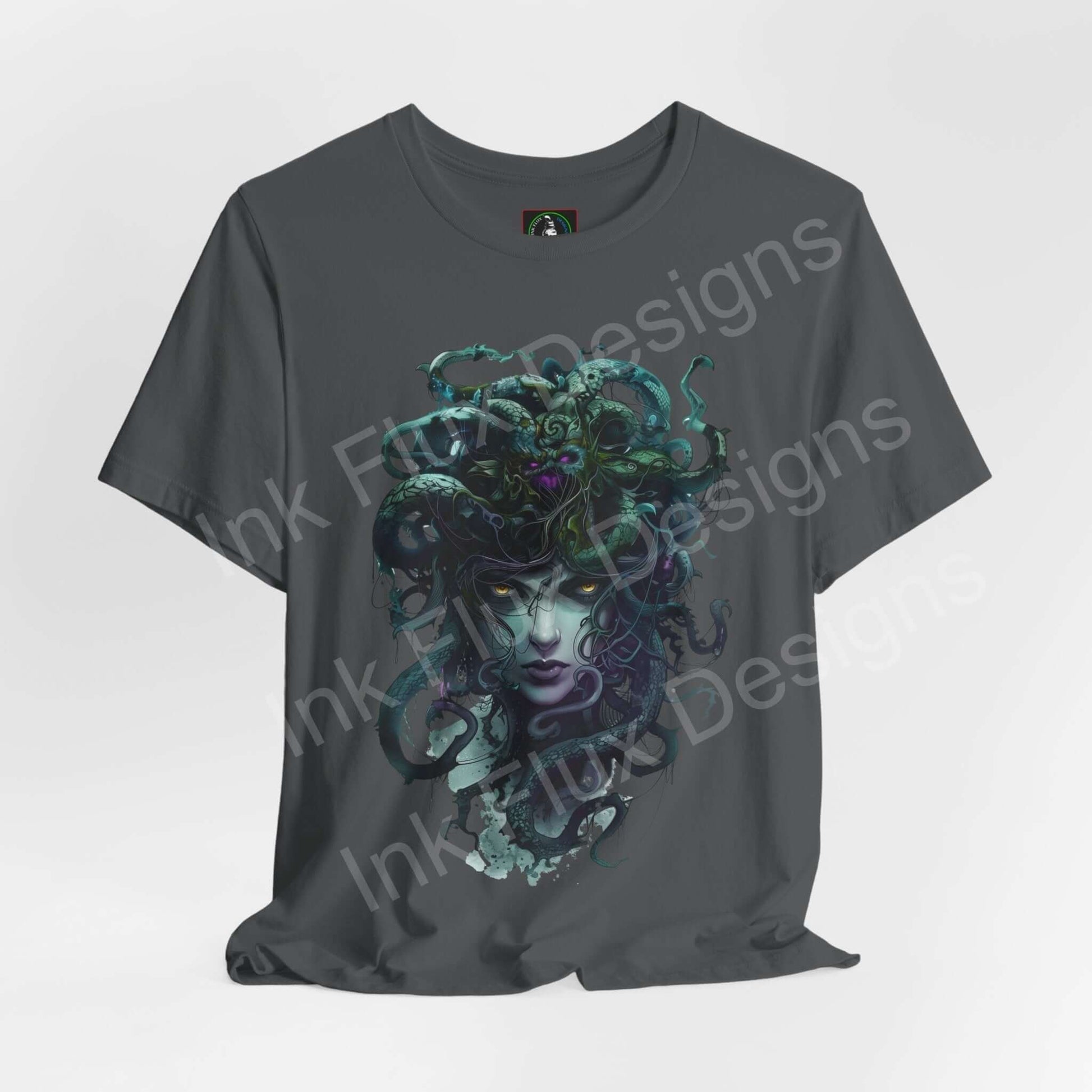 Abstract Medusa T-Shirt Graphic Tee