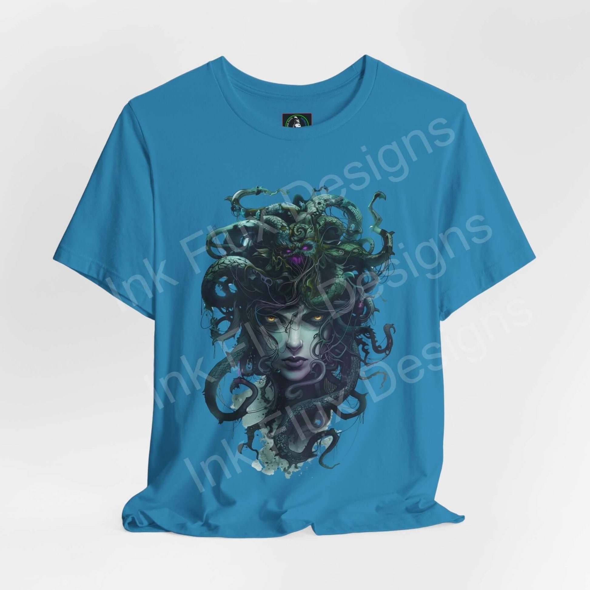 Abstract Medusa T-Shirt Graphic Tee