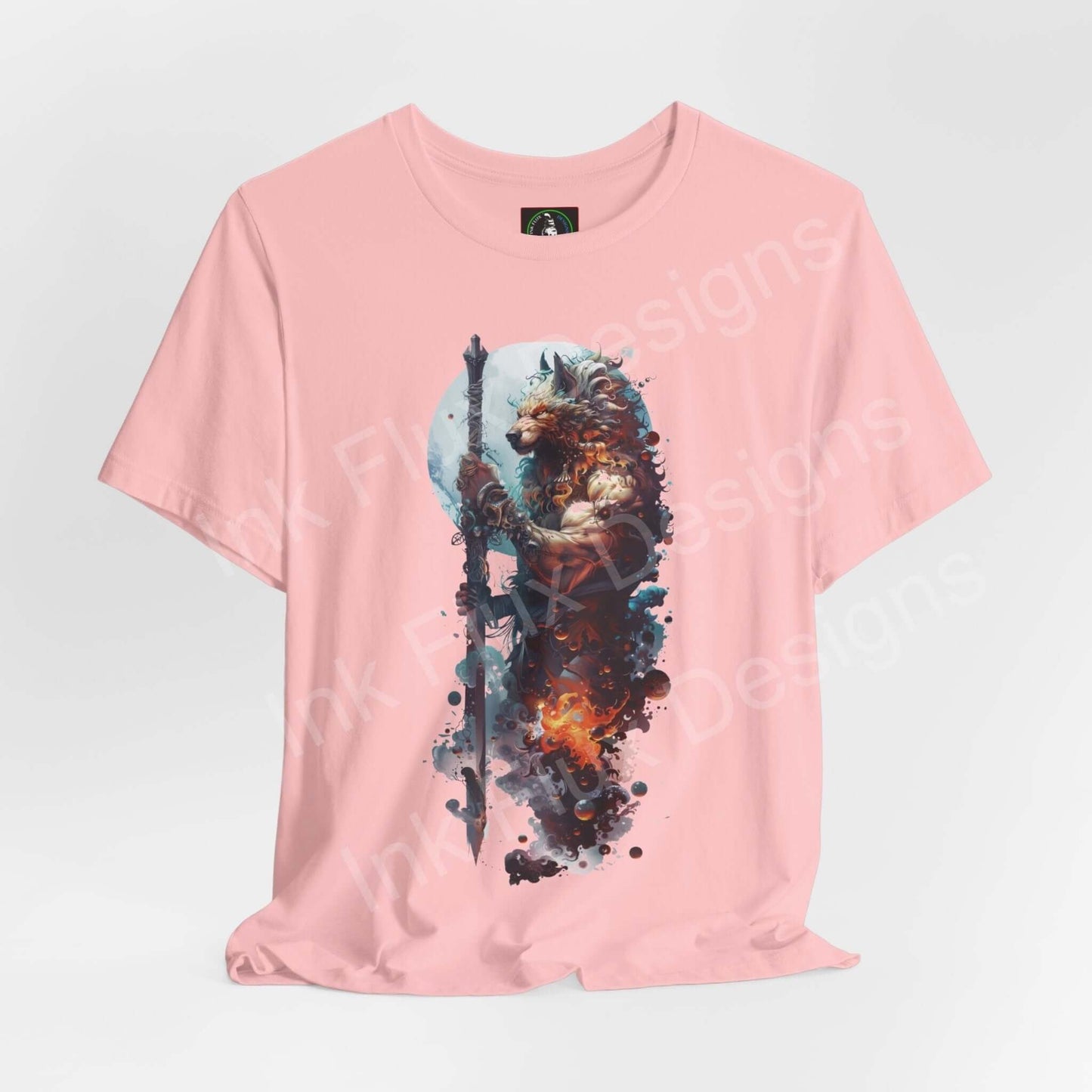 Barbarous Wolf II T-Shirt graphic tee shirt