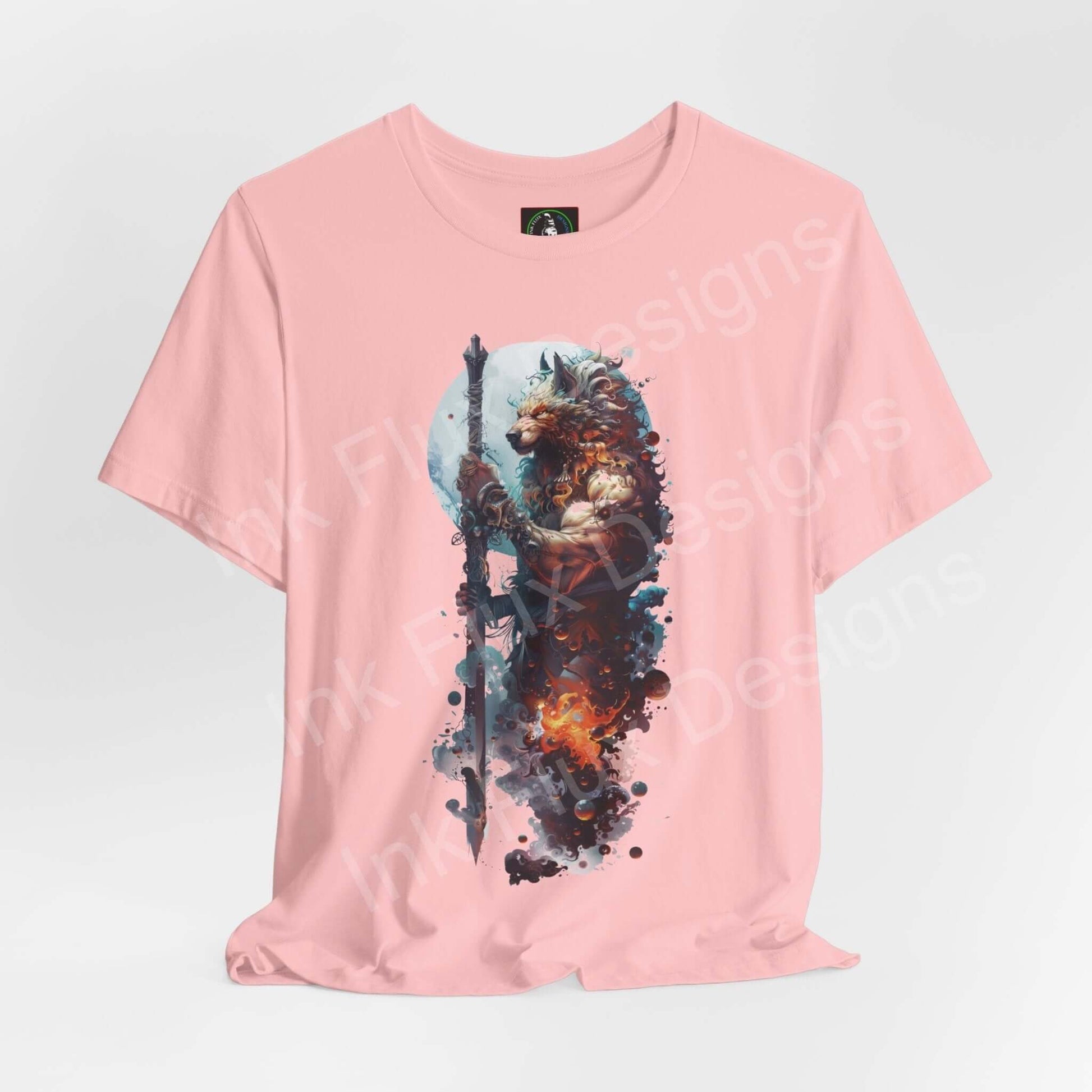 Barbarous Wolf II T-Shirt graphic tee shirt