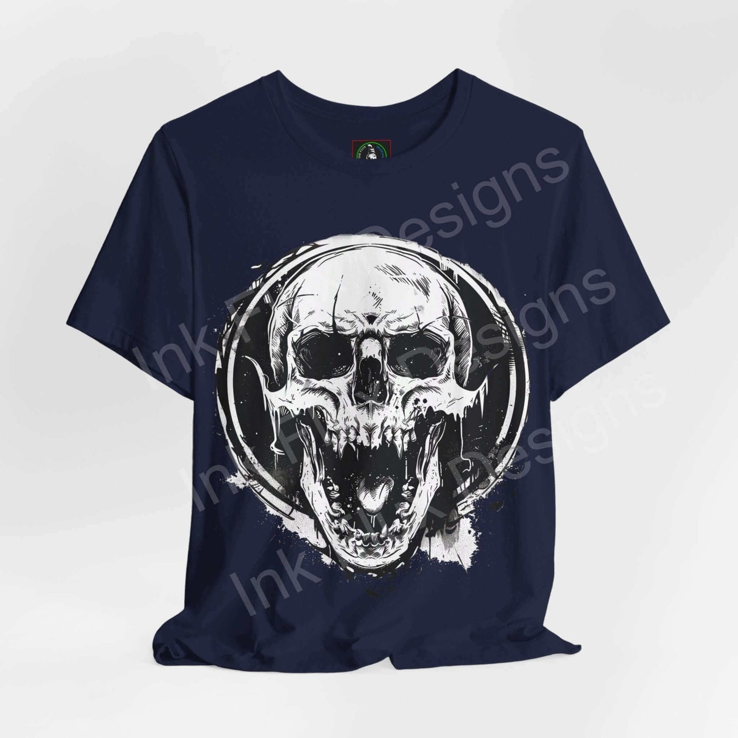 Laughing Skull T-Shirt Graphic Tee