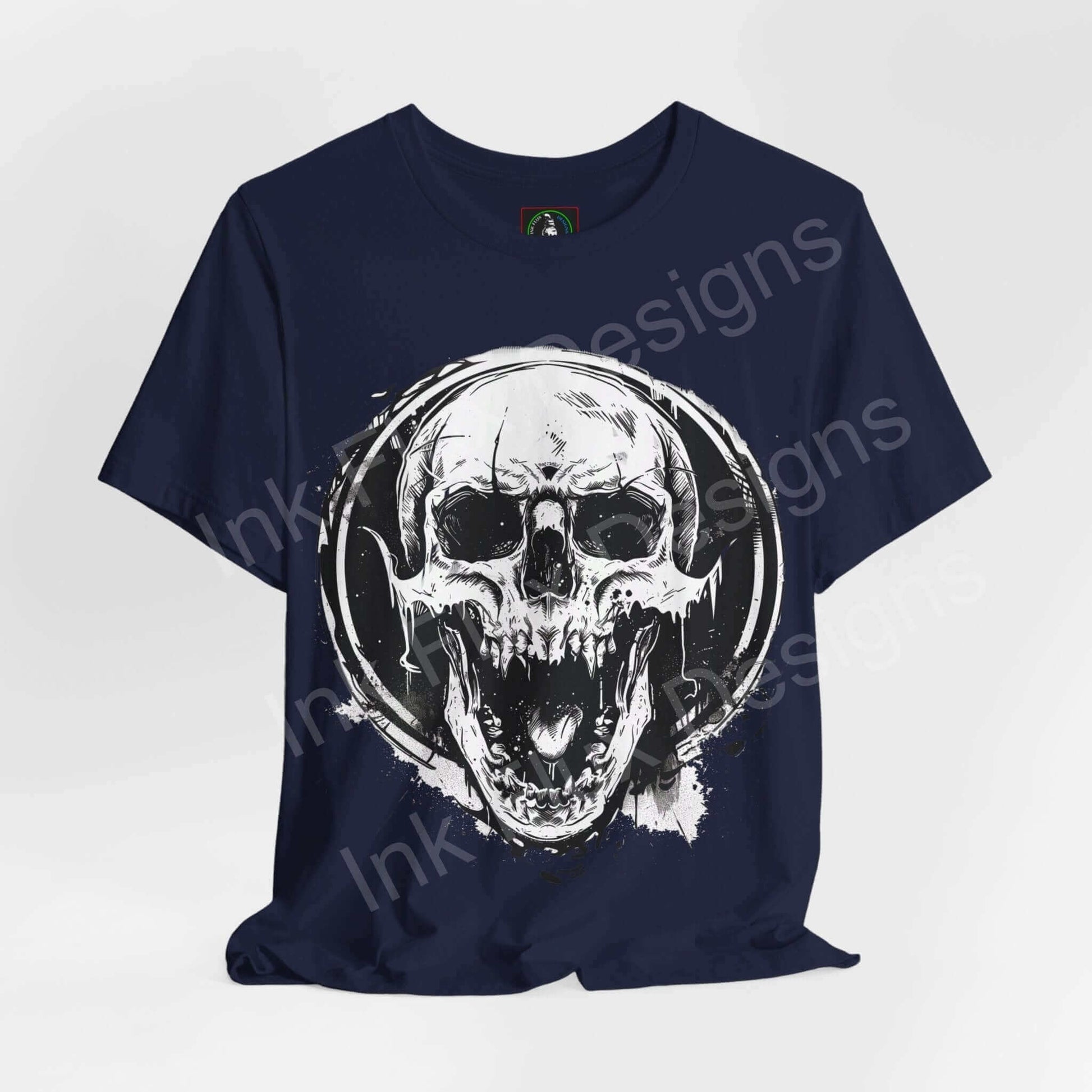 Laughing Skull T-Shirt Graphic Tee