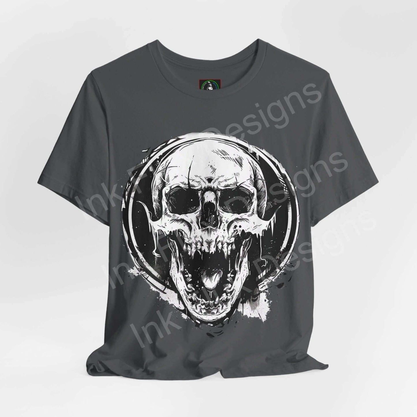 Laughing Skull T-Shirt Graphic Tee