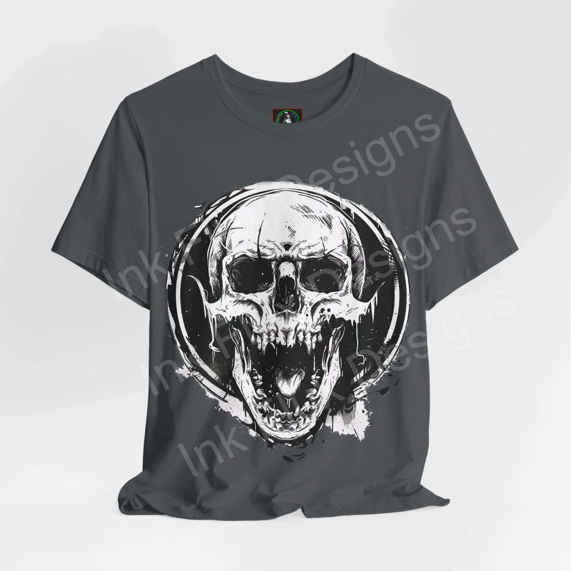 Laughing Skull T-Shirt Graphic Tee
