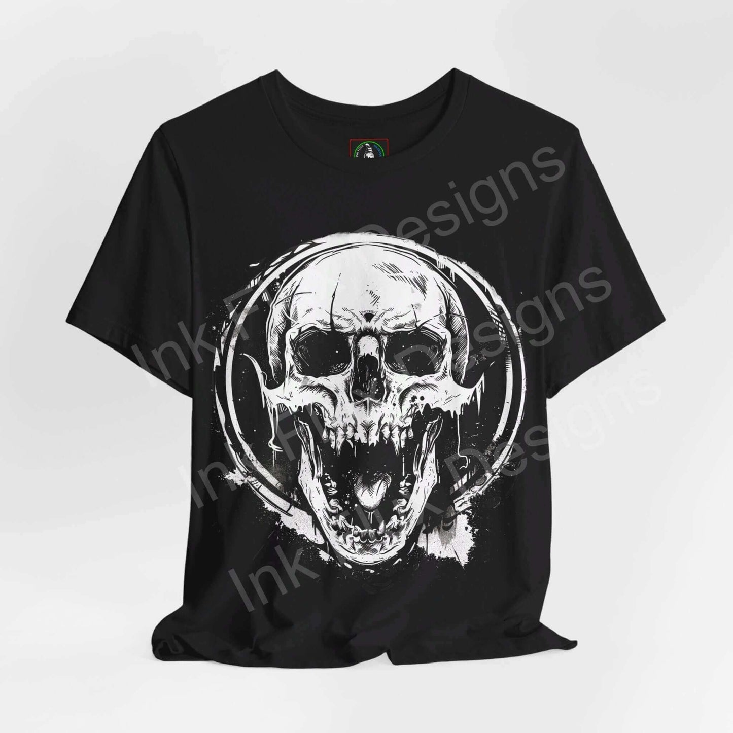 Laughing Skull T-Shirt Graphic Tee