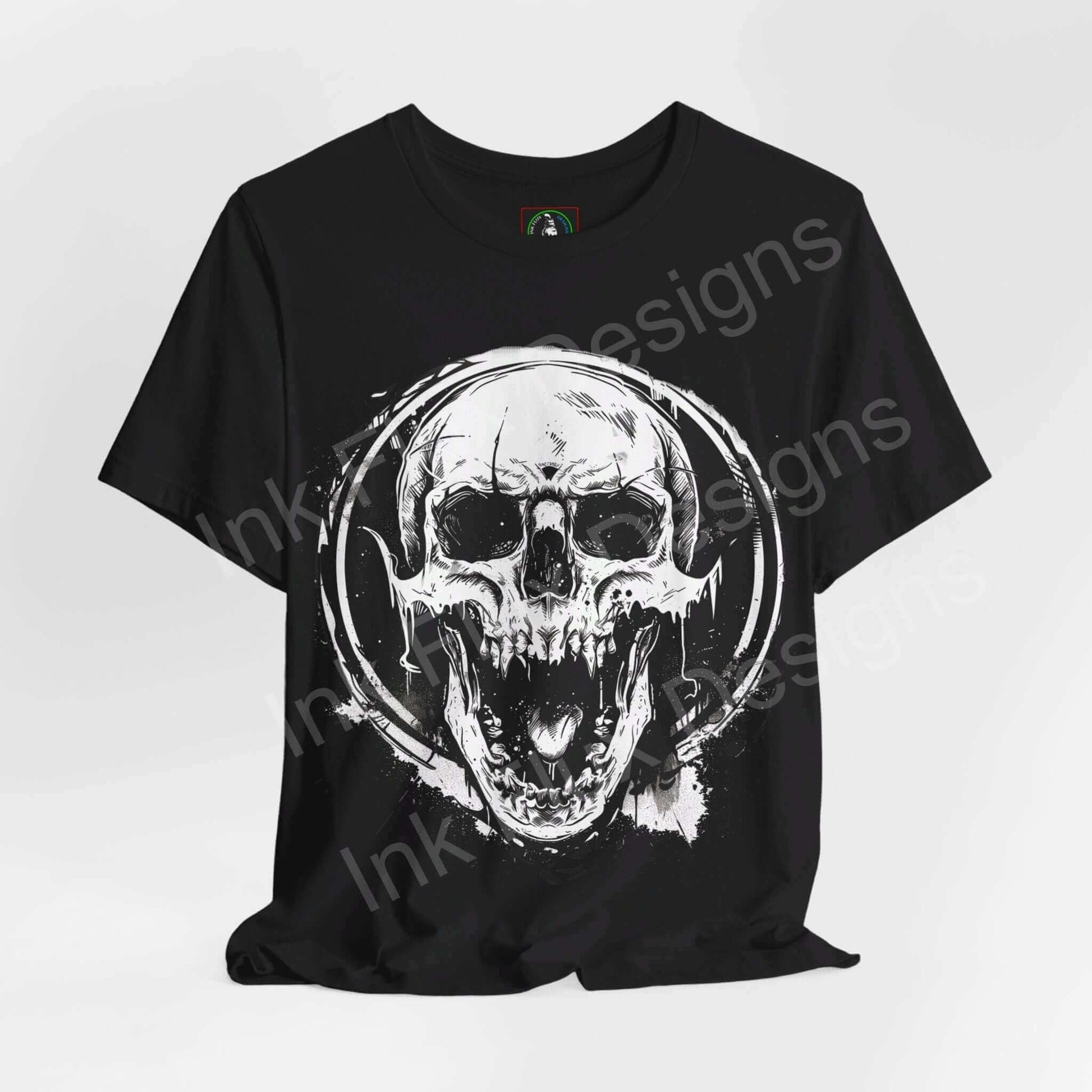 Laughing Skull T-Shirt Graphic Tee