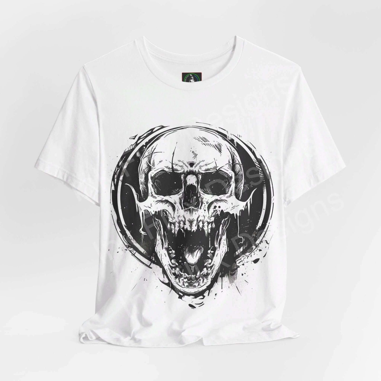 Laughing Skull T-Shirt Graphic Tee