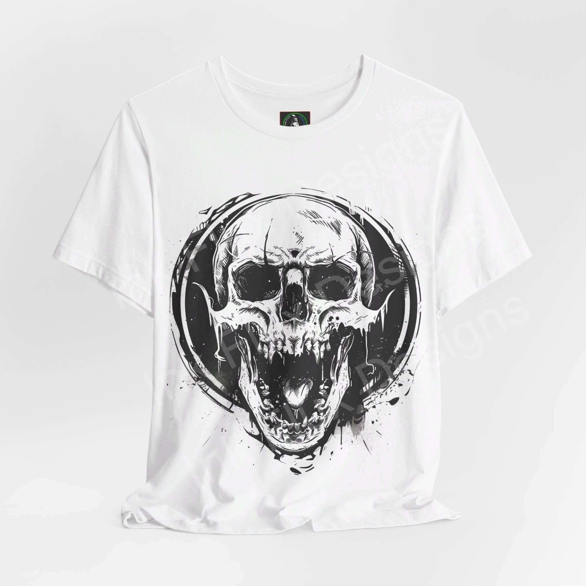 Laughing Skull T-Shirt Graphic Tee