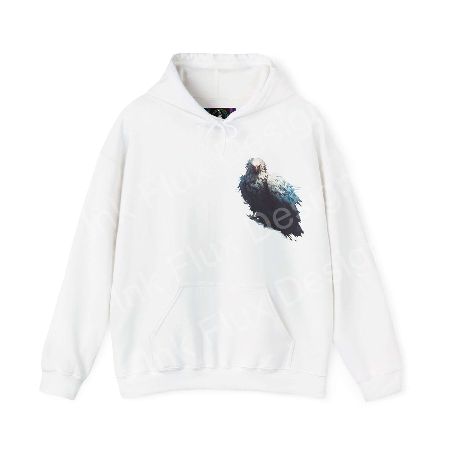 Mythical White Eagle Hooded Sweatshirt Hoodie