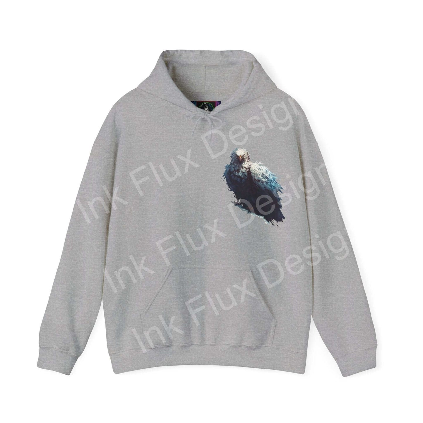 Mythical White Eagle Hooded Sweatshirt Hoodie