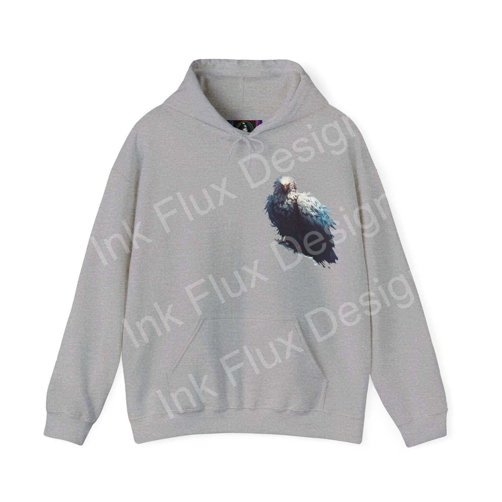 Mythical White Eagle Hooded Sweatshirt Hoodie