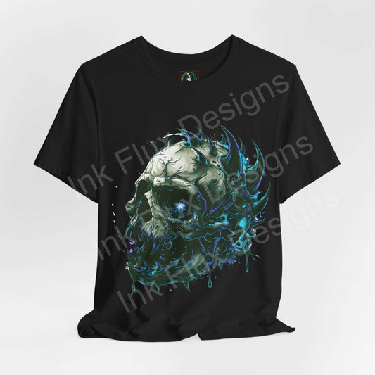 Ravenous Skull V T-Shirt Graphic Tee