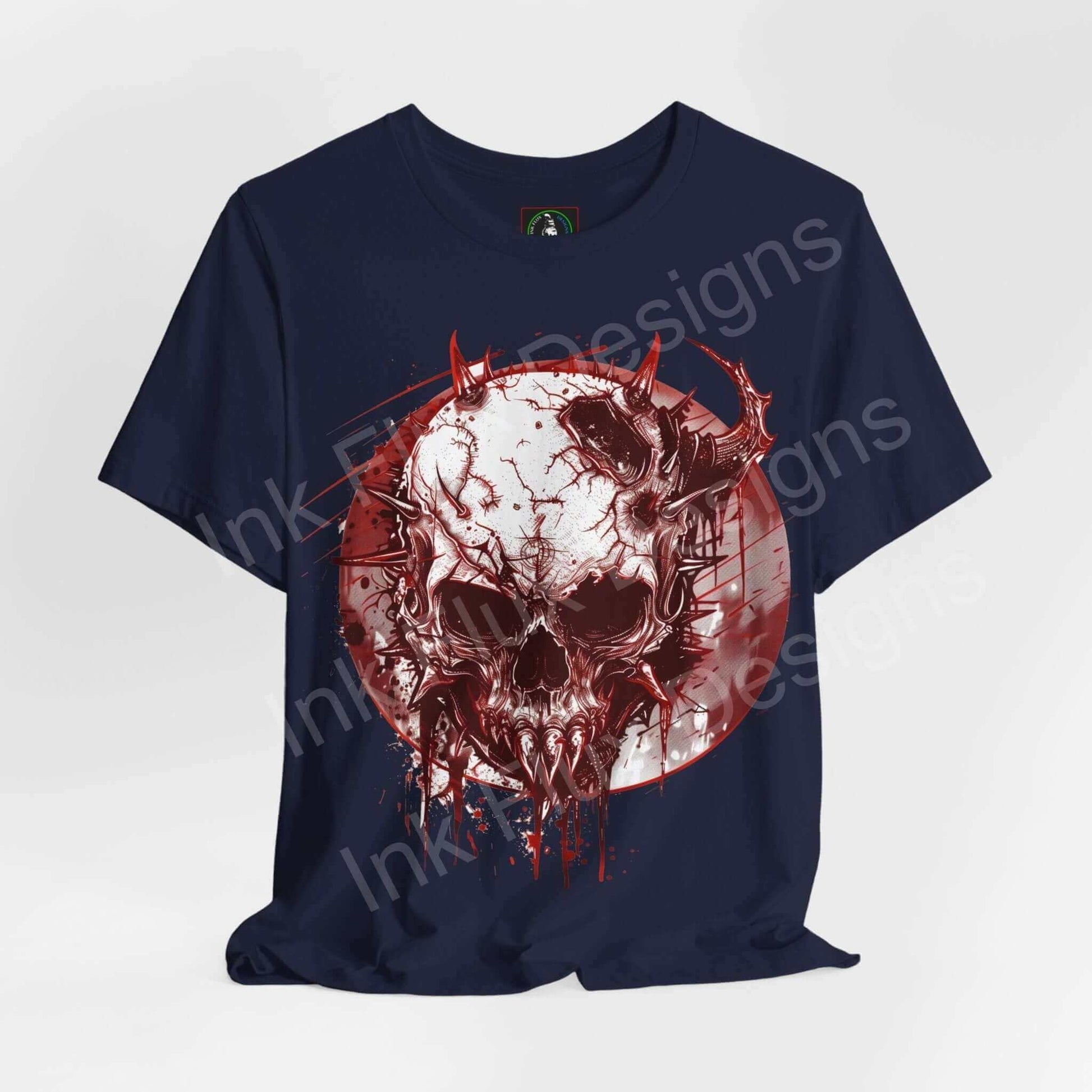 Savage Skull T-Shirt Graphic Tee