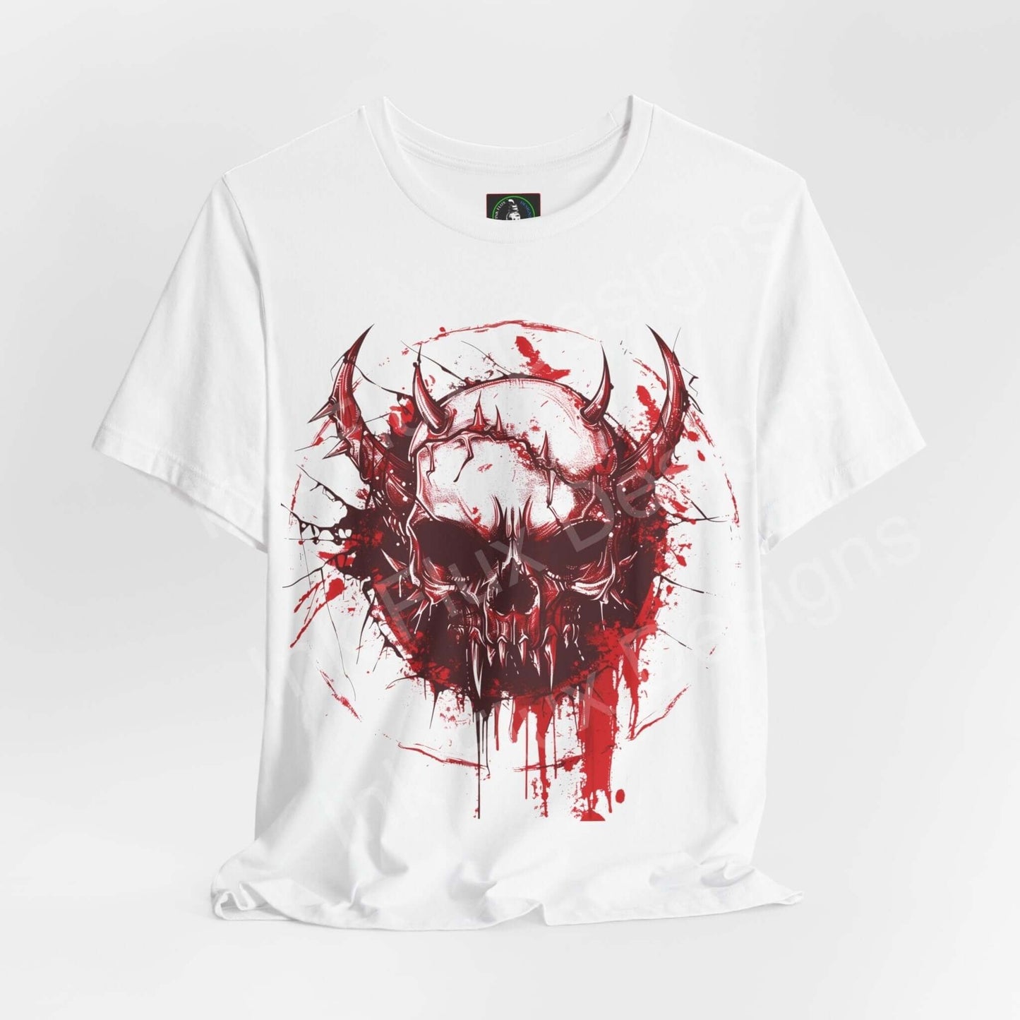 Shattered Skull T-Shirt Graphic Tee