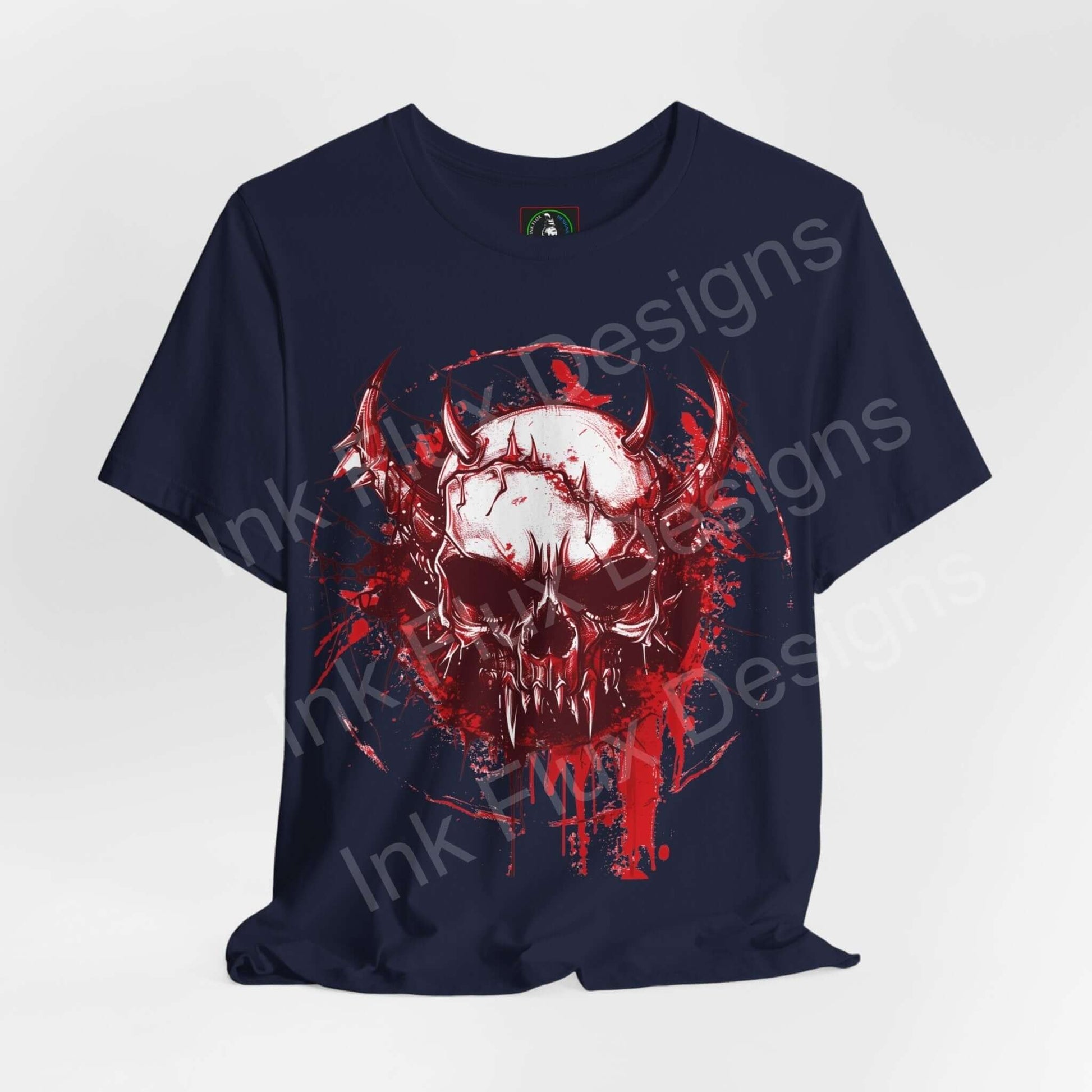 Shattered Skull T-Shirt Graphic Tee