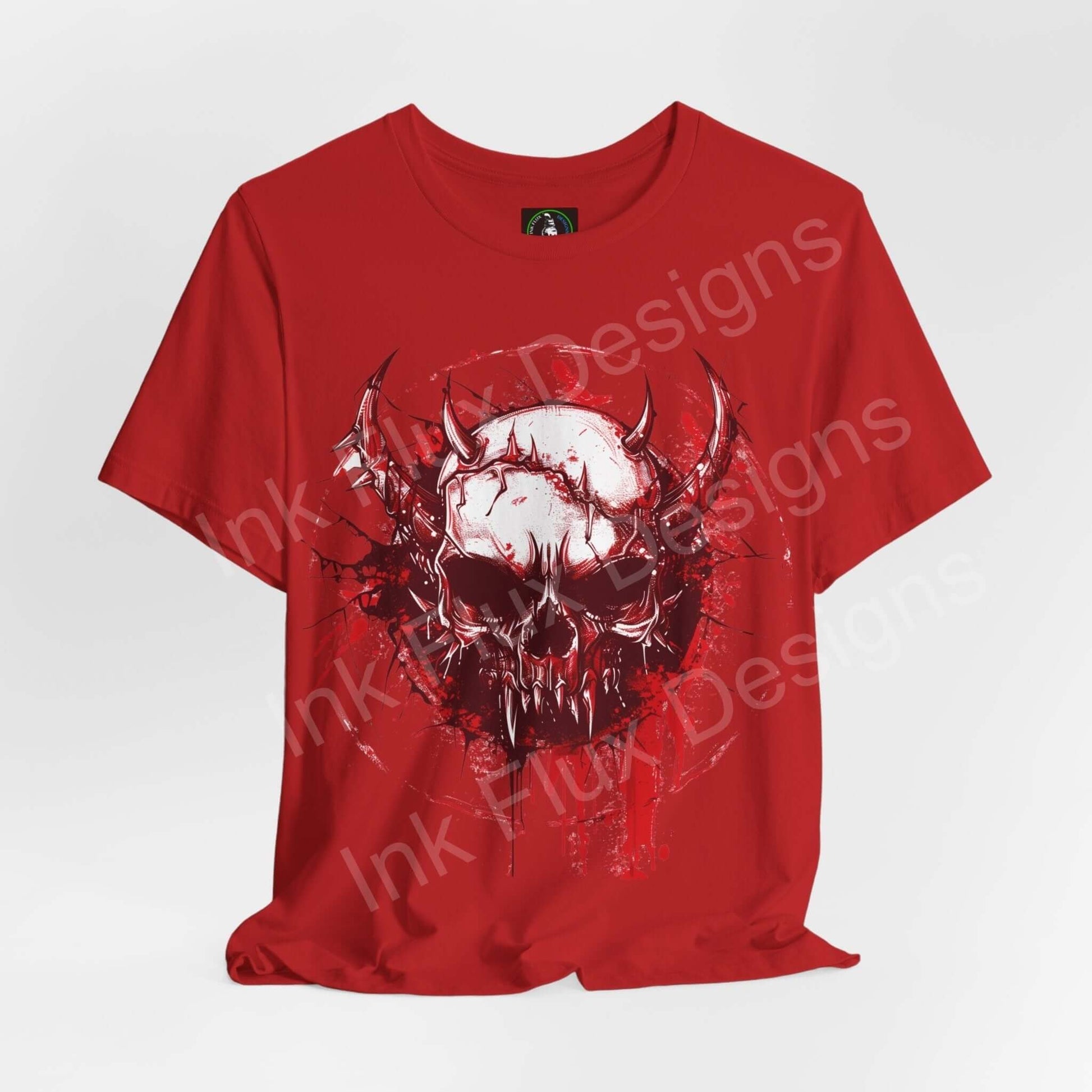Shattered Skull T-Shirt Graphic Tee