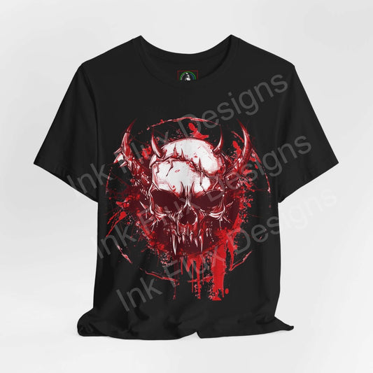 Shattered Skull T-Shirt Graphic Tee