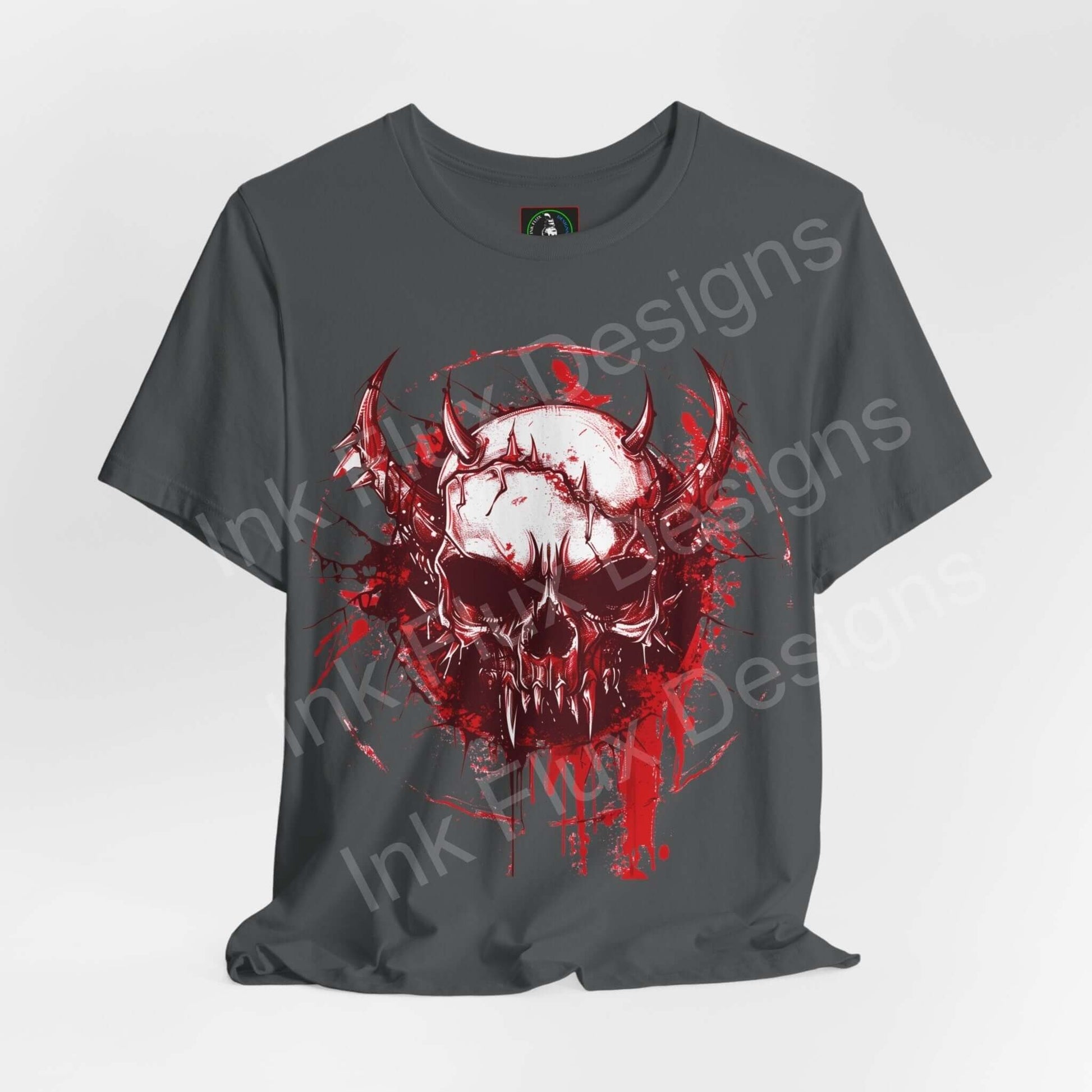 Shattered Skull T-Shirt Graphic Tee