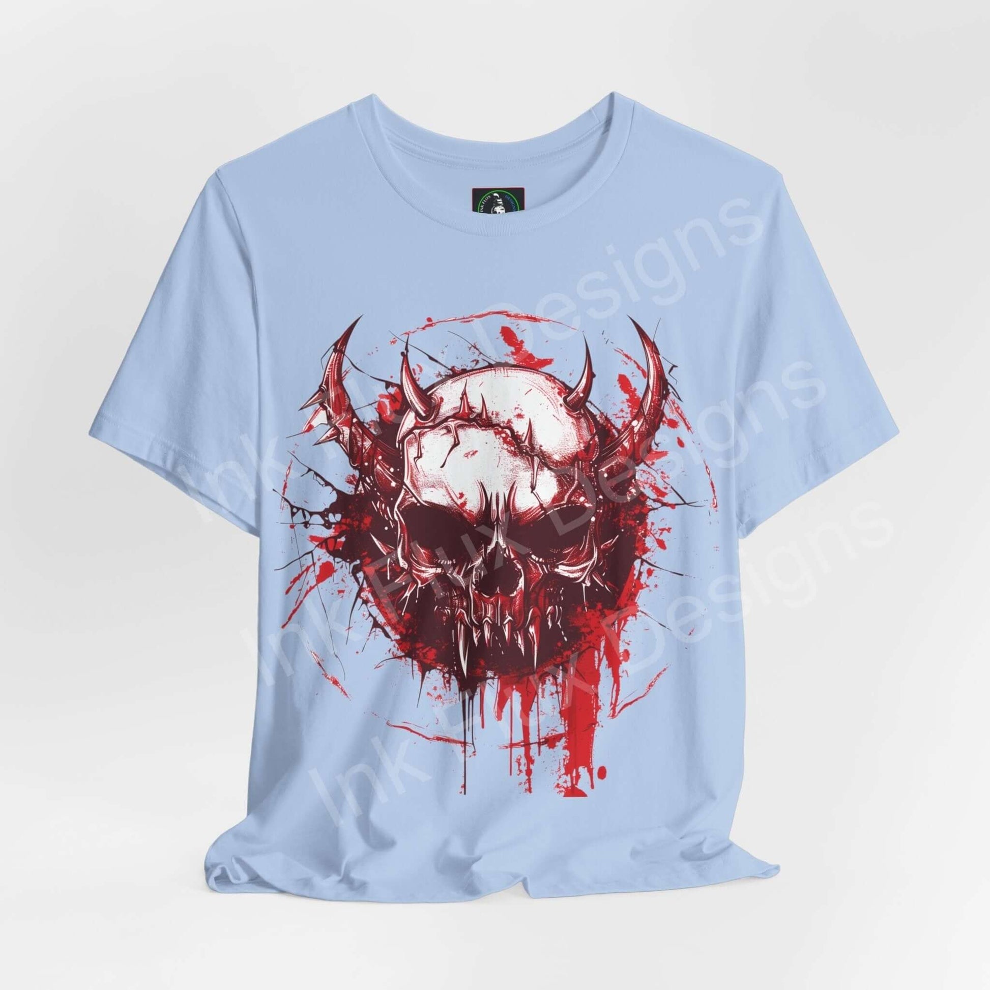 Shattered Skull T-Shirt Graphic Tee