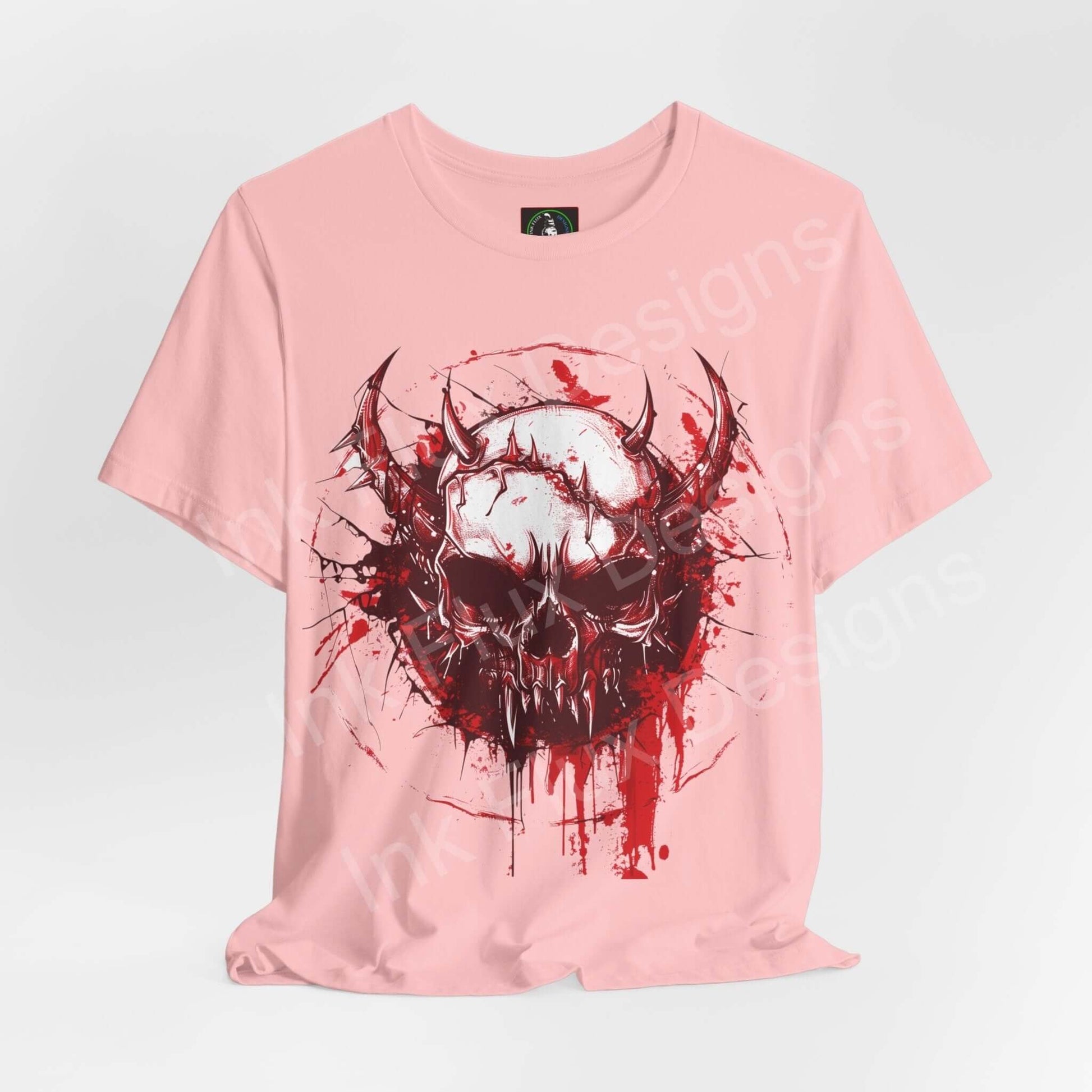 Shattered Skull T-Shirt Graphic Tee