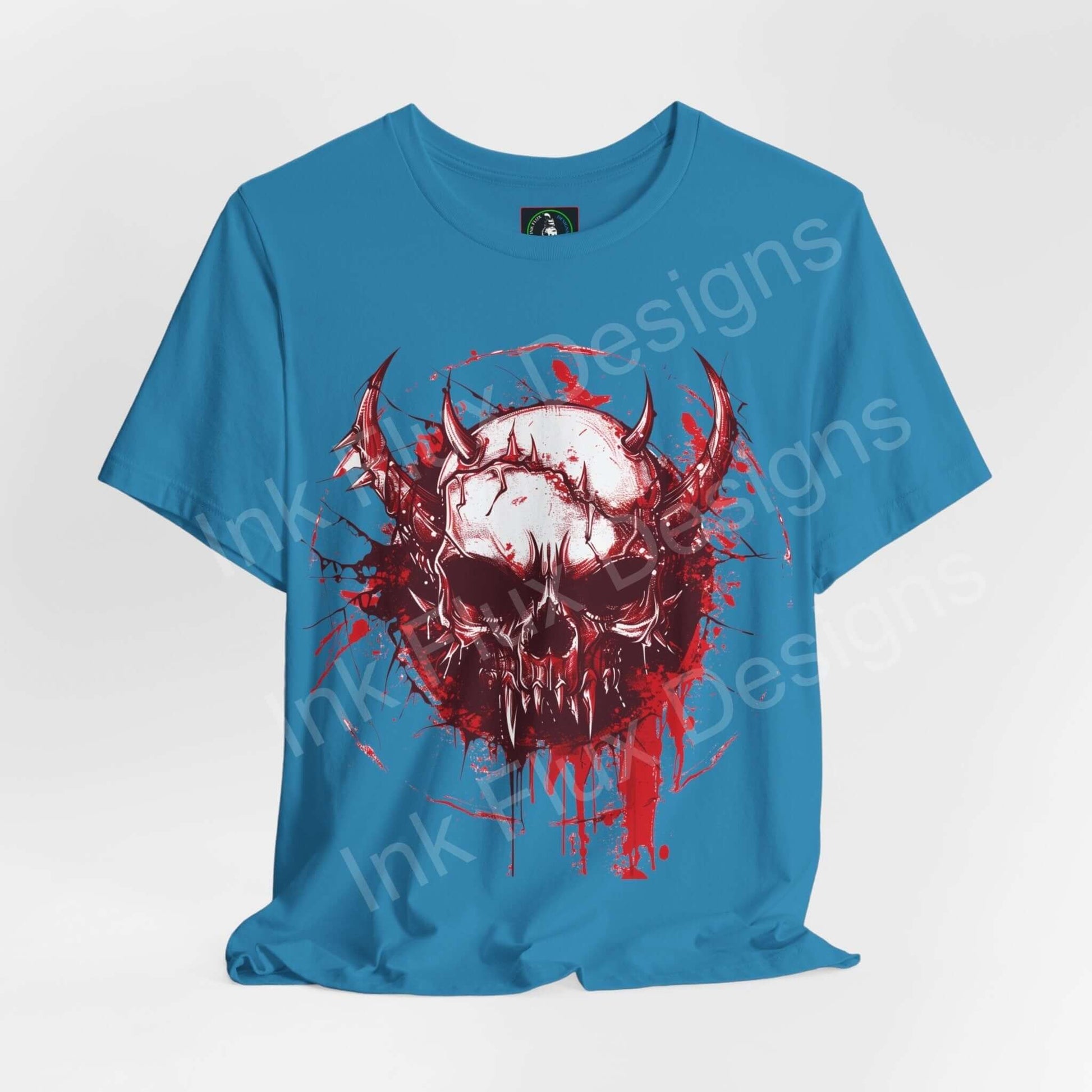 Shattered Skull T-Shirt Graphic Tee