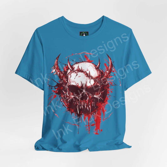 Shattered Skull T-Shirt Graphic Tee