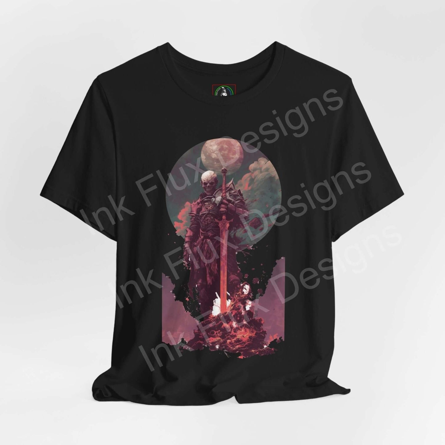 Skeleton Warrior T-Shirt Graphic Tee