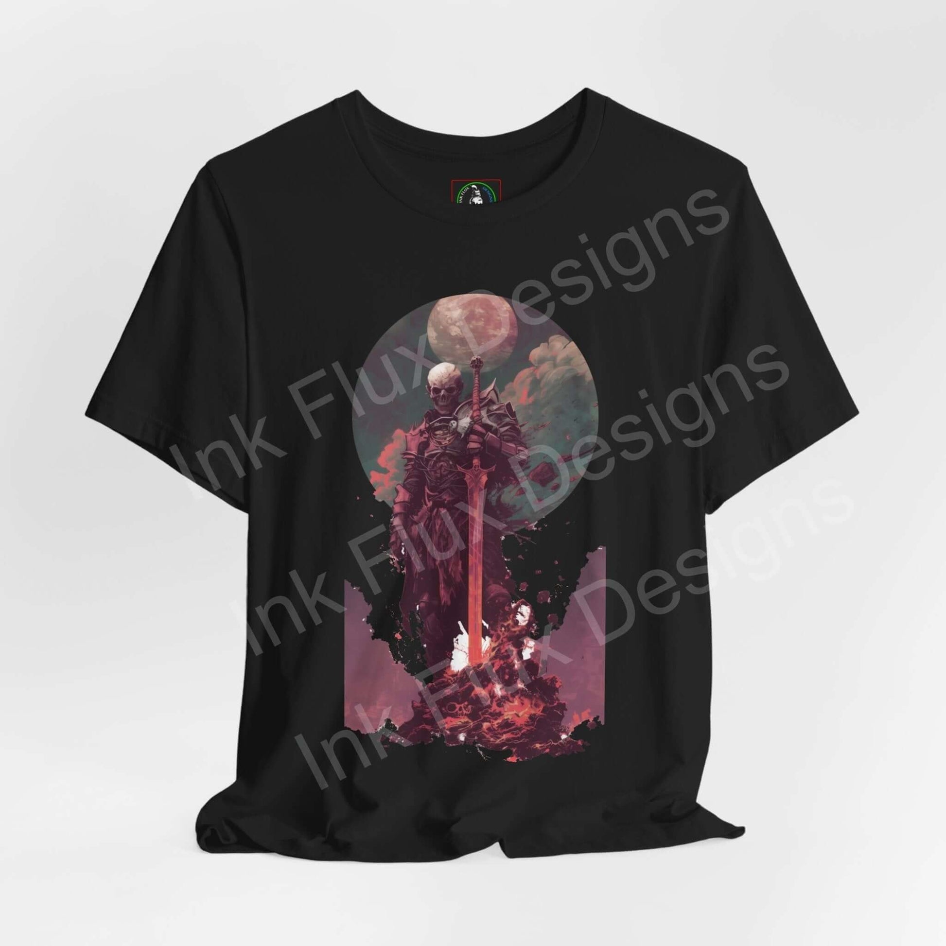 Skeleton Warrior T-Shirt Graphic Tee