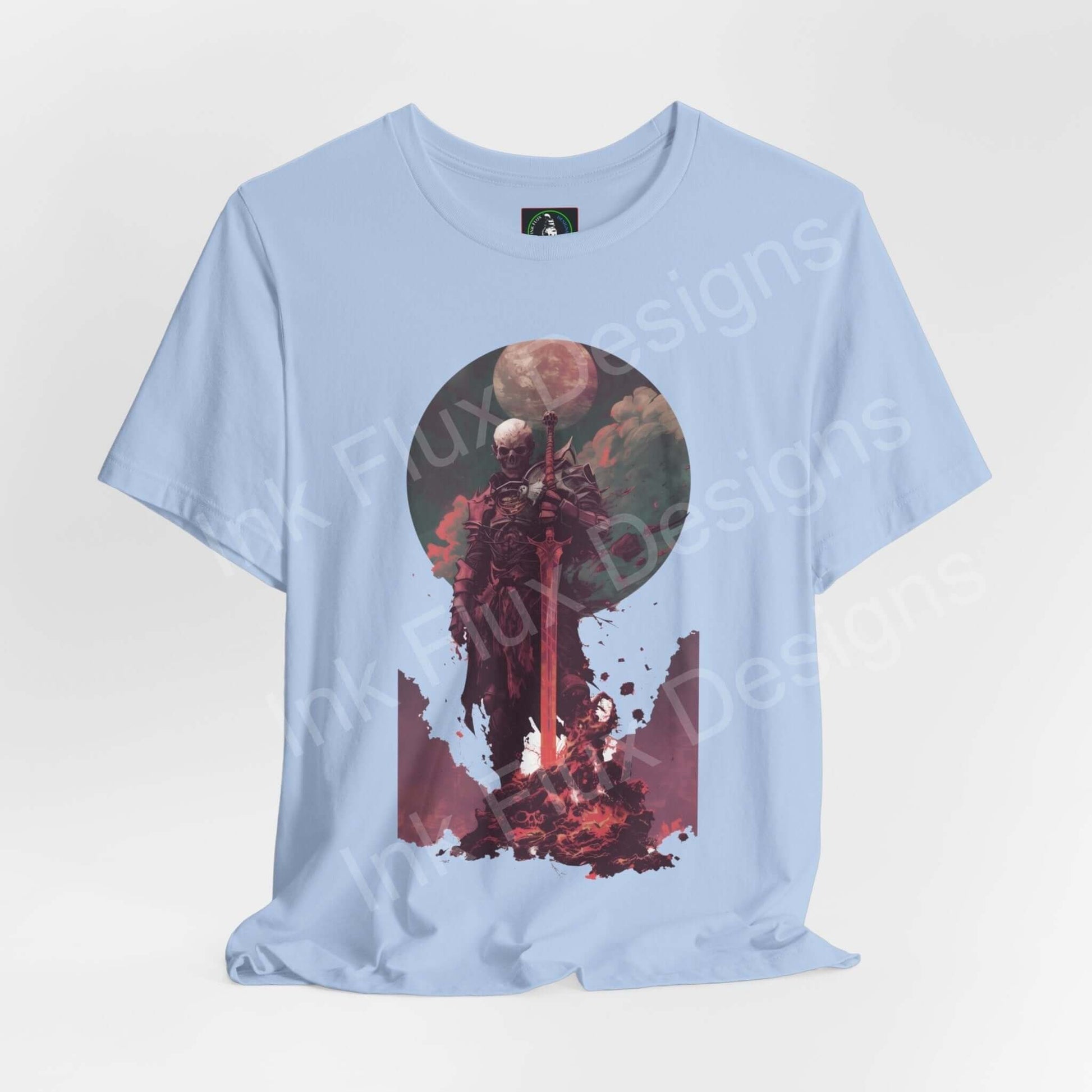 Skeleton Warrior T-Shirt Graphic Tee