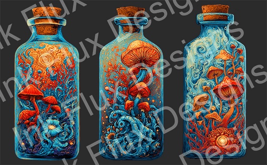 New Creations: Psychedelic Bottle Series