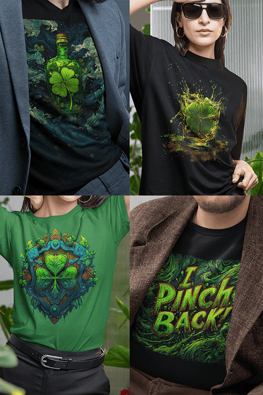 New Creations: St. Patrick’s Day Shirt Designs