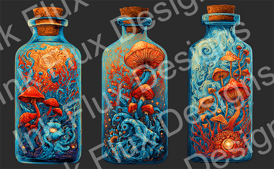 New Creations: Psychedelic Bottle Series