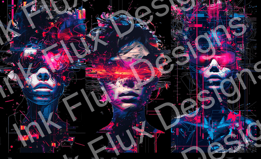New Creations: Cyberpunk Portrait Series