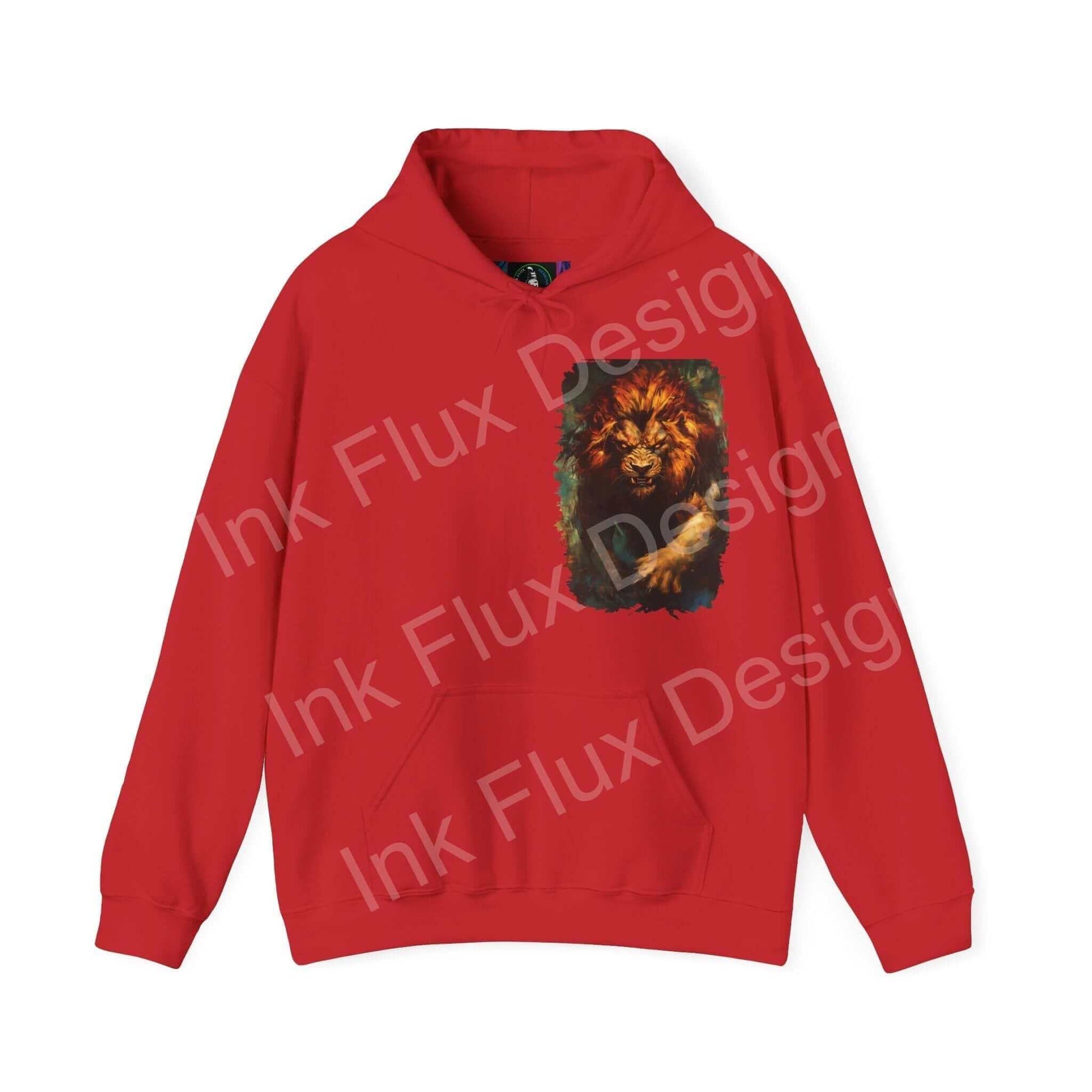 Lion Fury III Hooded Sweatshirt Hoodie