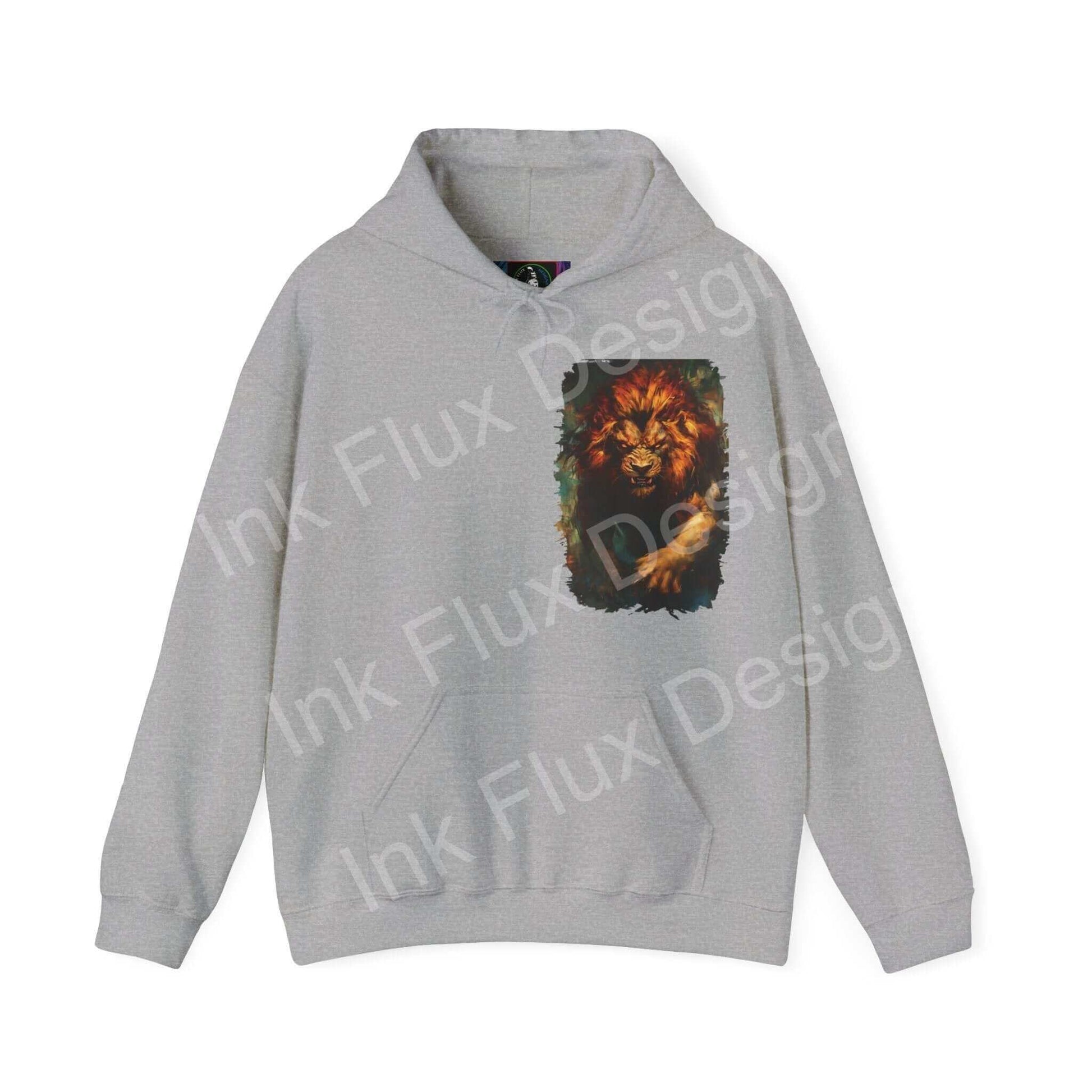 Lion Fury III Hooded Sweatshirt Hoodie