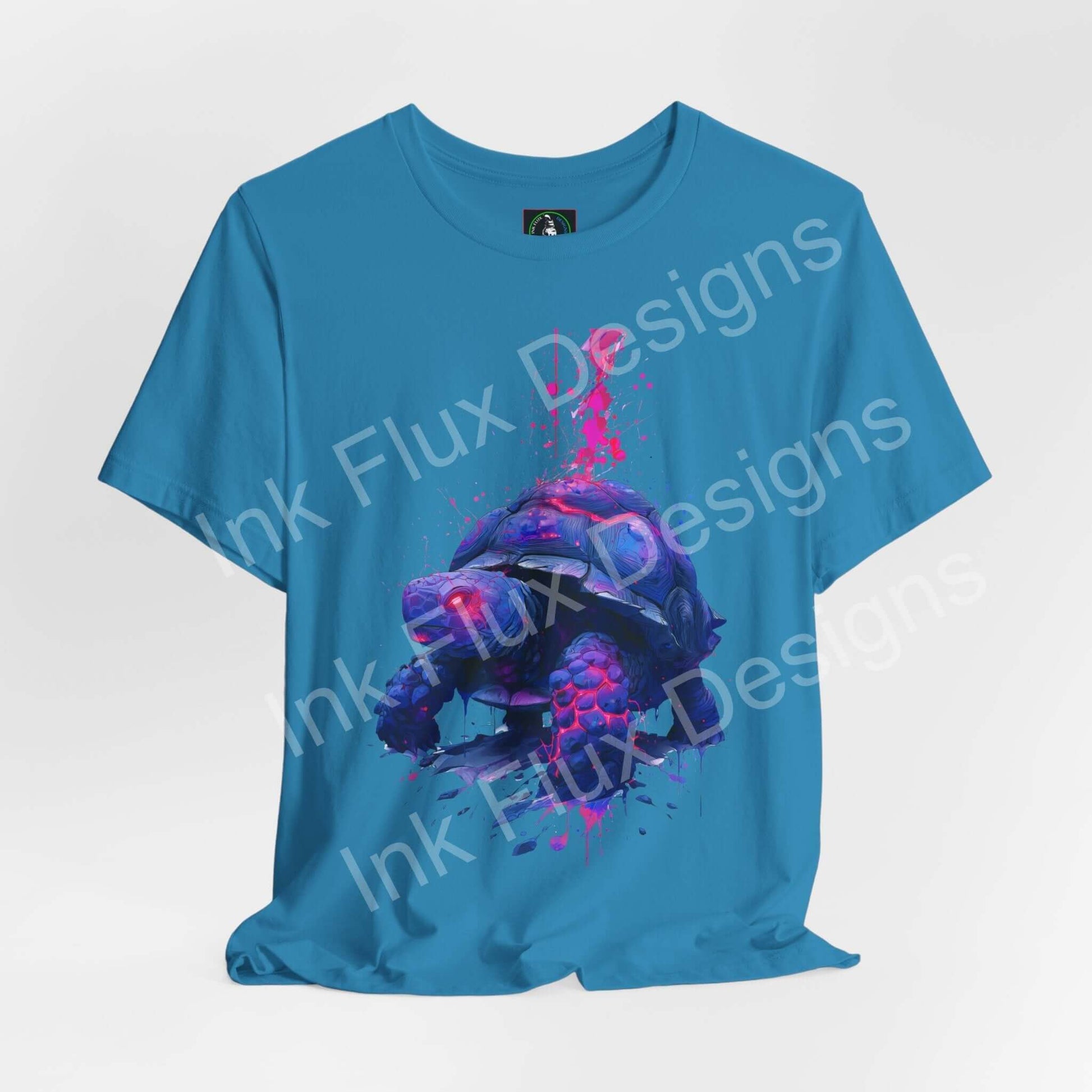 Spirit Animal T-Shirt featuring a vibrant turtle graphic symbolizing endurance and wisdom.